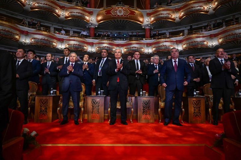 В Астане дали концерт для президентов пяти стран