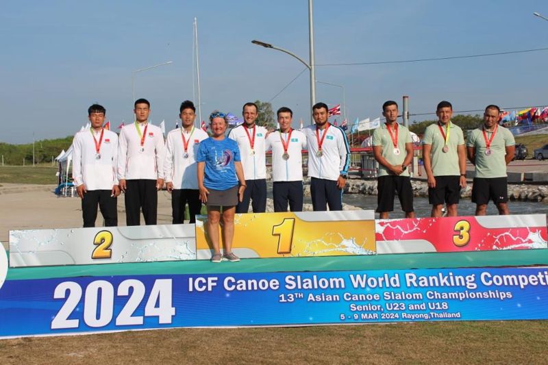 Гребля на байдарках и каноэ: сборная Казахстана завоевала семь медалей