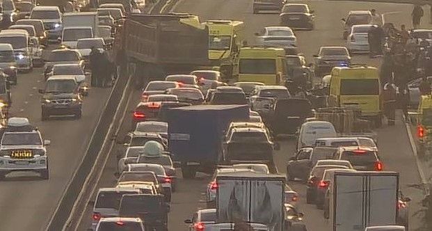 ДТП с участием 10 автомобилей произошло в Алматы