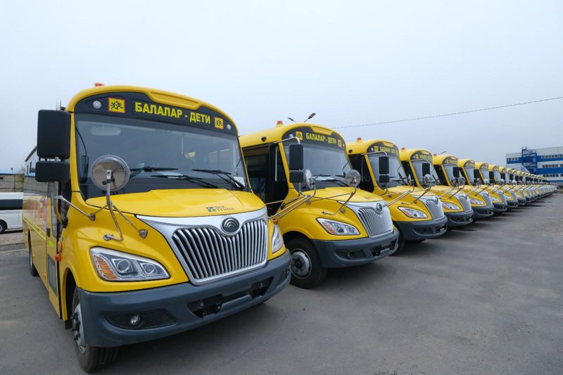 Ещё 100 школьных автобусов планируют закупить в Алматы