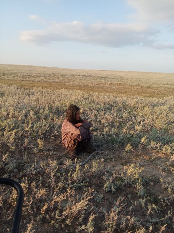 Жительница Актобе четыре дня провела в степи