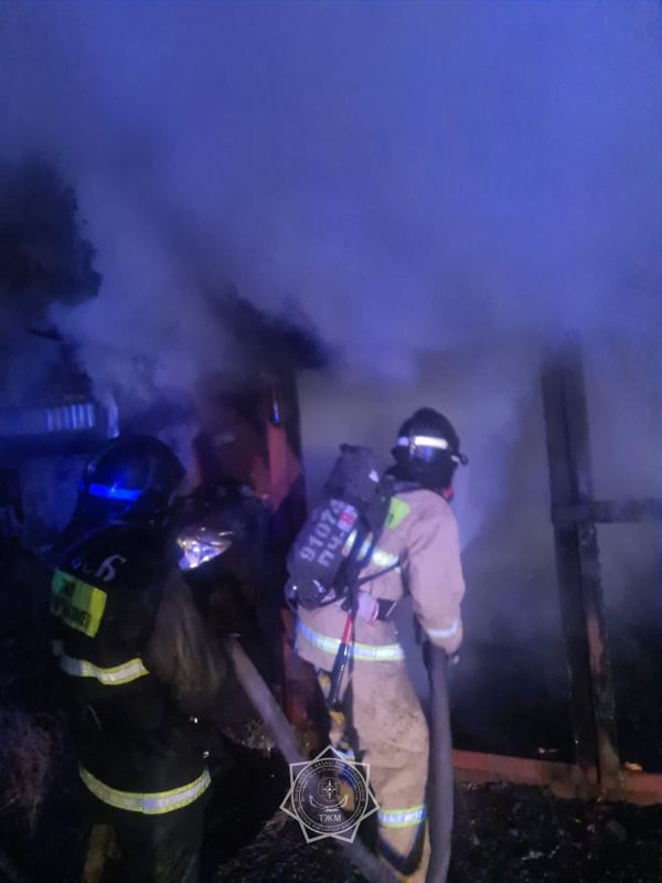 Взрыв предотвратили пожарные в Актюбинской области