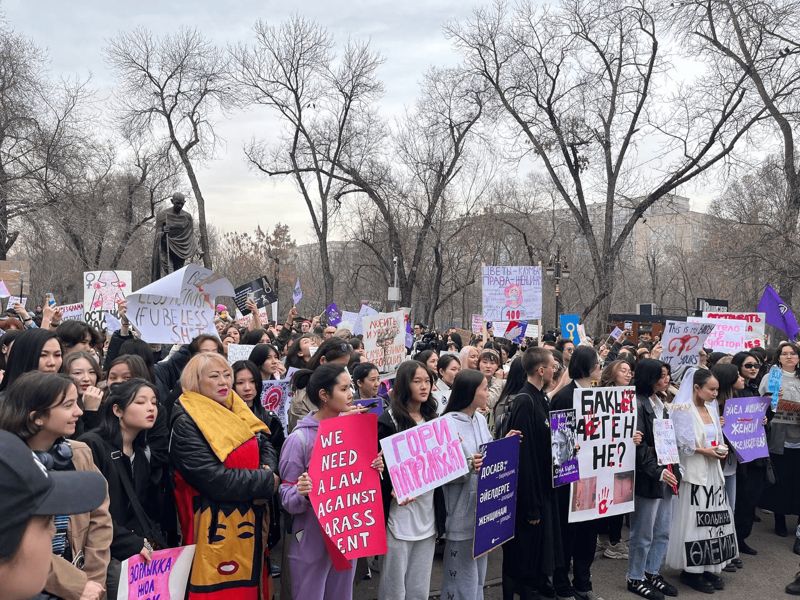 В Алматы изменится список мест для проведения митингов и шествий