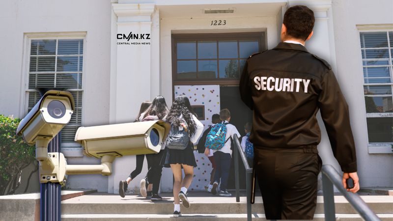 Кнопки и камеры: как обеспечивают безопасность в школах Казахстана