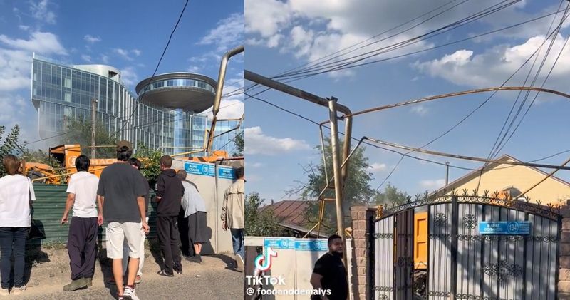 В Алматы грузовик врезался в дом