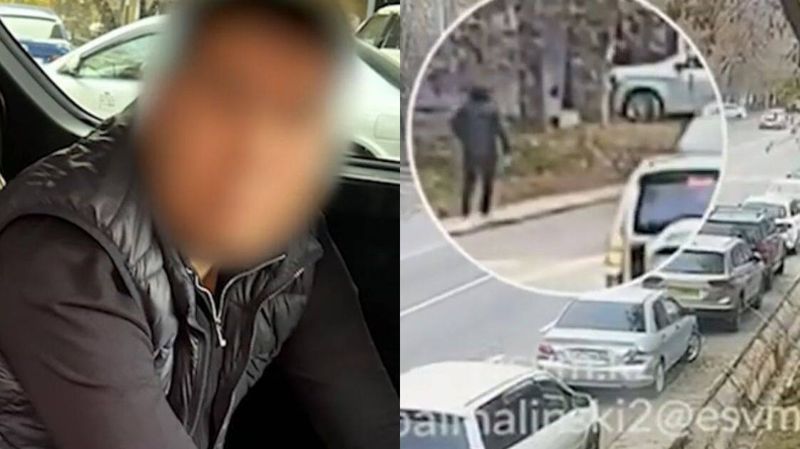 В полиции Алматы показали видео ограбления бухгалтера «Дастархана»