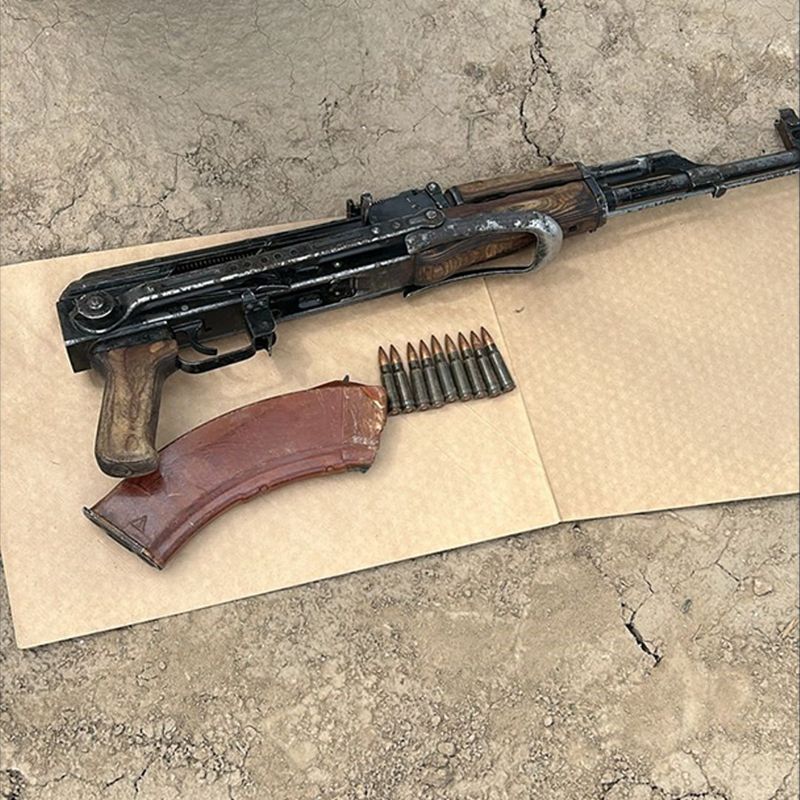 Автоматы Калашникова, похищенные во время Кантара, нашли в Астане