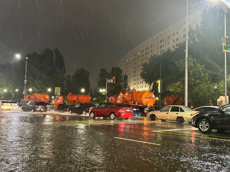 В Астане более 1,5 месячной нормы осадков выпало за два дня