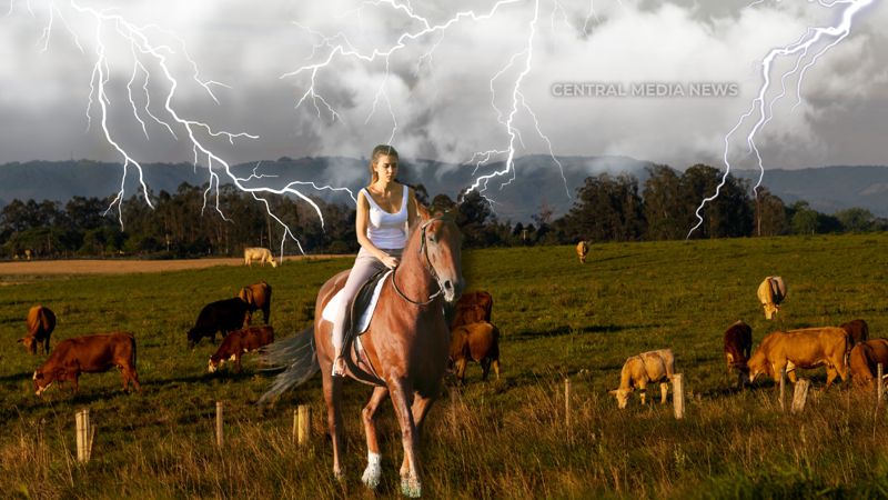 Ехала на лошади и получила удар молнии: жительница ВКО погибла во время грозы