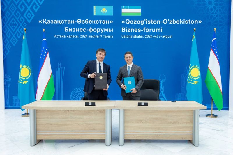 Казахстан и Узбекистан заключили деловые договоры на $43,5 млн