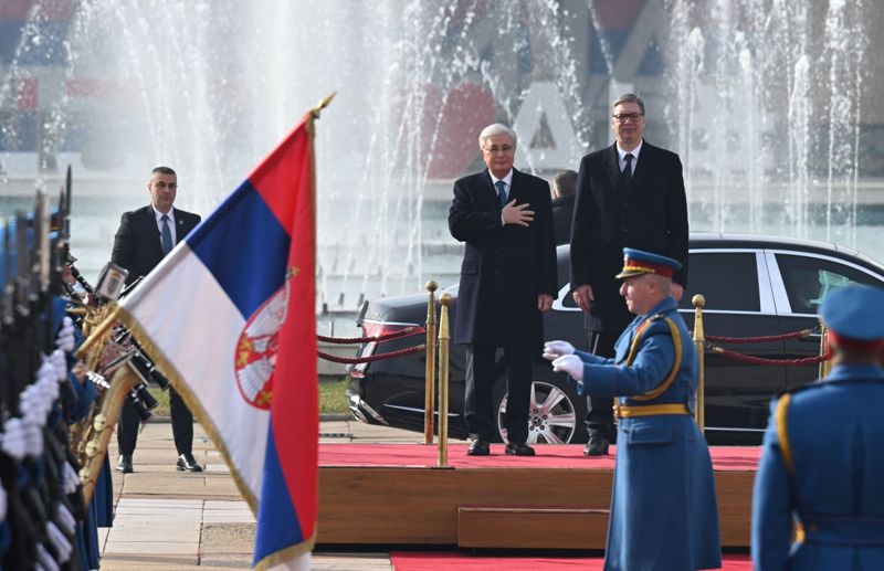 Новая страница и совместные проекты: о чём говорили главы Казахстана и Сербии