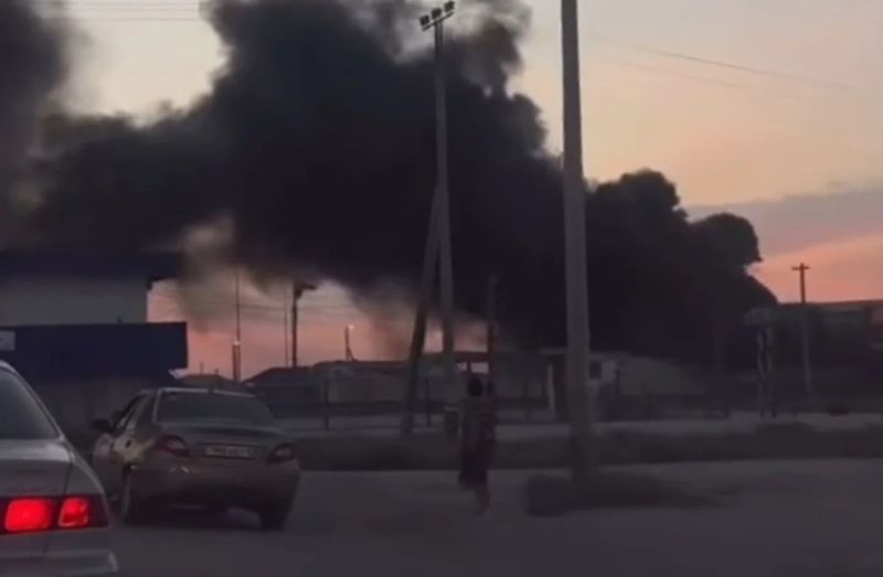 Версию с разрывом газопровода из-за пожара близ Актау отрицают в «Qazaqgaz aimaq»