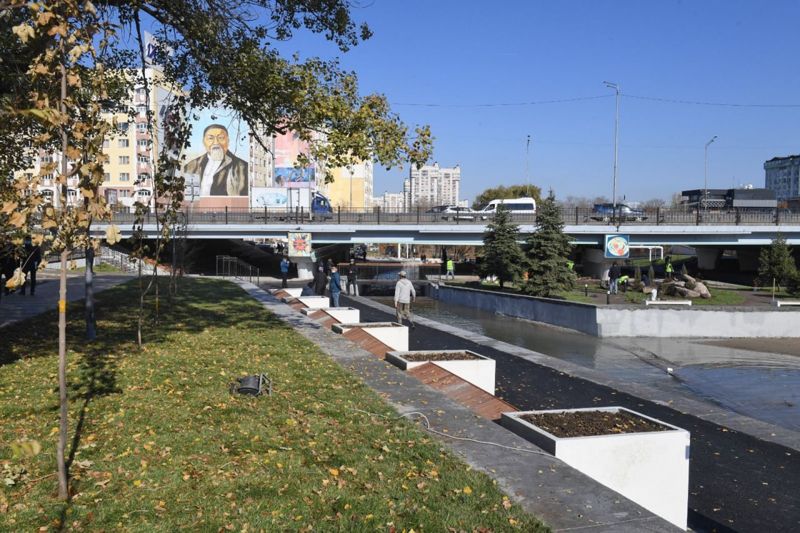 Набережную Большой Алматинки благоустроят в 2025 году