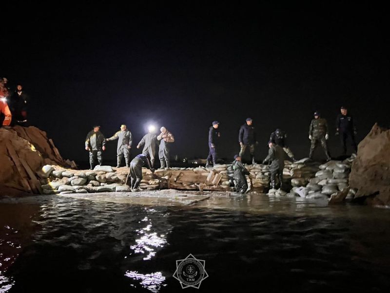 Больше 150 человек эвакуировали ночью из села Жалгансай в Атырауской области