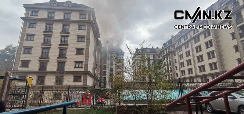 «Причина возгорания – ванна в спальне?»: что говорят жители горевшего ЖК «Престиж Алатау» в Алматы?