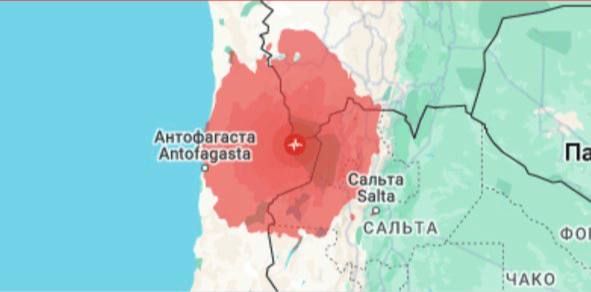 Сильнейшее землетрясение магнитудой 7,3 произошло в Чили