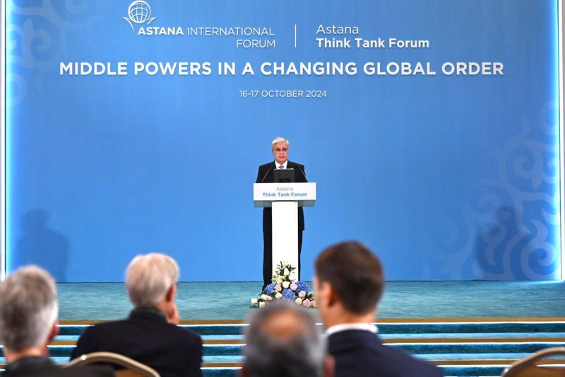 Российско-украинский конфликт и роль Казахстана в переговорах: о чём говорил Токаев на форуме