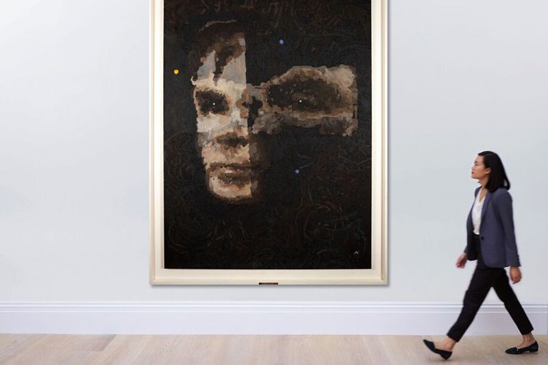 Картину от робота-художника продали на аукционе за миллион долларов