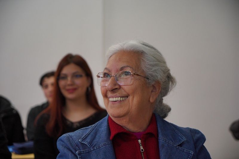 Пенсионерка из Турции приехала учить казахский язык в Туркестан