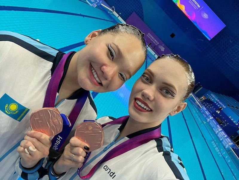 Лицензию на Олимпиаду в Париже получили казахстанские спортсменки по артистичному плаванию