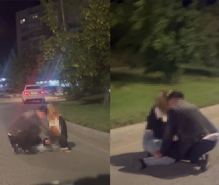 В Семее влюбленным выписали штраф за нарушение ПДД пешеходами