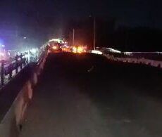 Мост частично обрушился в Туркестанской области