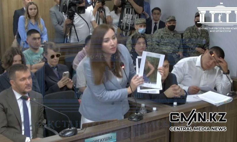 Казахстанские журналисты пожаловались на Собчак: она приехала на суд Бишимбаева