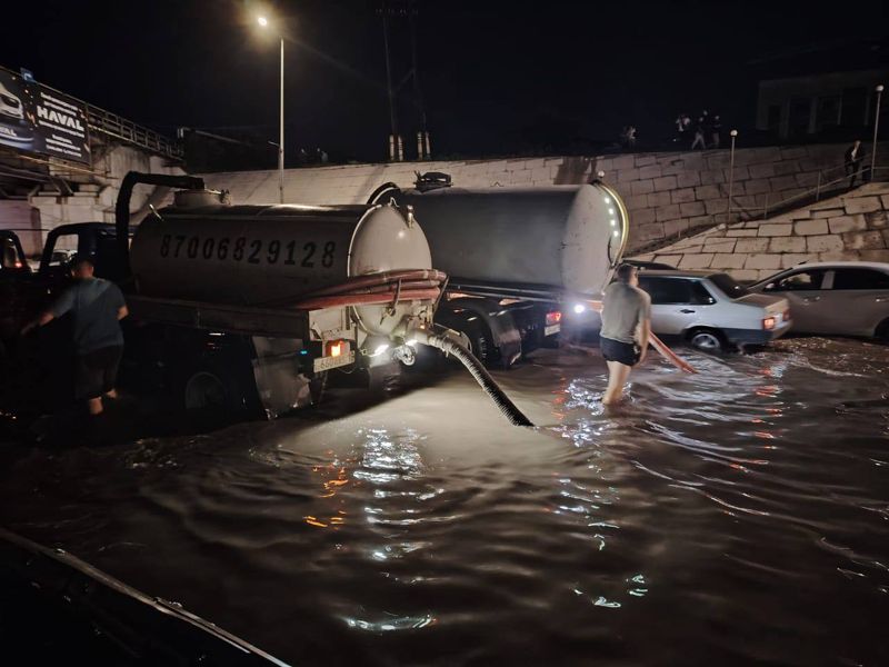 В Семее за сутки выпала месячная норма осадков