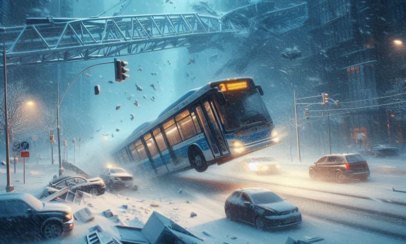 Летающая беседка и ветер, сдувающий школьников: какую суету навела погода в Астане