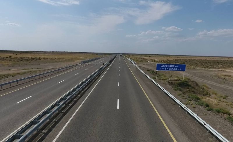Реконструкцию дороги республиканского значения закончили в Алматинской области