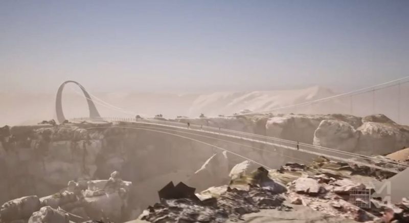 Стеклянный мост за 1,5 млрд тенге построят через Чарынский каньон
