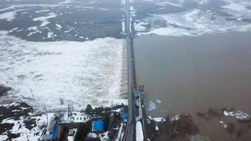 Пик паводка ожидается на этой неделе в Восточно-Казахстанской области