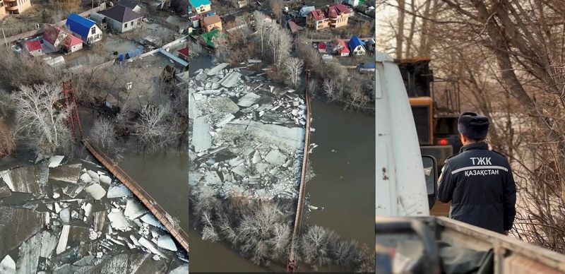 В Уральске устранили причину затопления дачных массивов