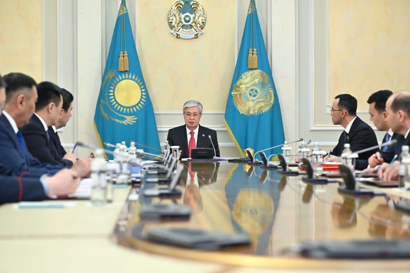 Токаев провёл заседание Совета безопасности