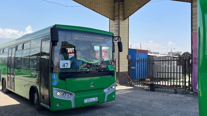 Новый автобусный маршрут запустили в Алматы