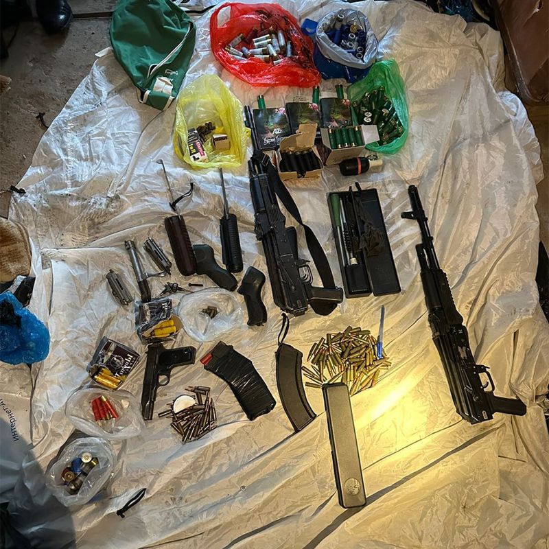 Пистолеты, автоматы и гранатомёты хранили жители Алматы и Актюбинской области