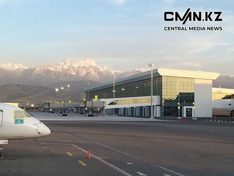 В новый терминал аэропорта Алматы перевели все международные авиарейсы