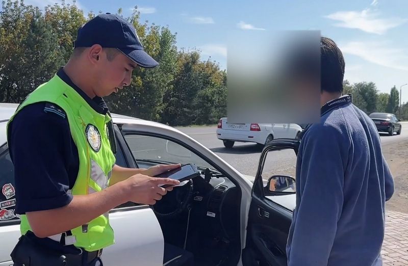 Лихач на миллион: В Уральске поймали водителя нарушившего ПДД более 40 раз