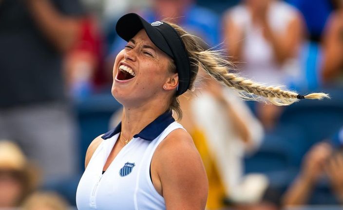 Теннисистка Юлия Путинцева выиграла у второй ракетки мира в Цинциннати