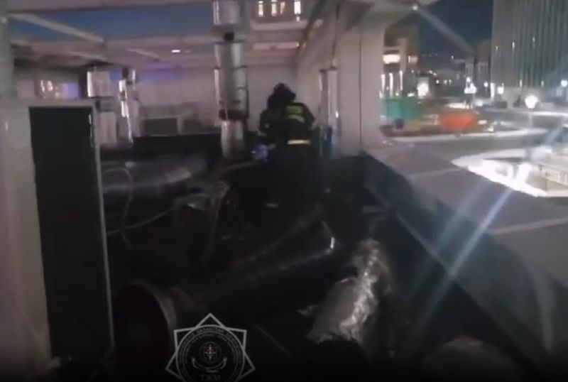 В очередном кафе Астаны произошел пожар