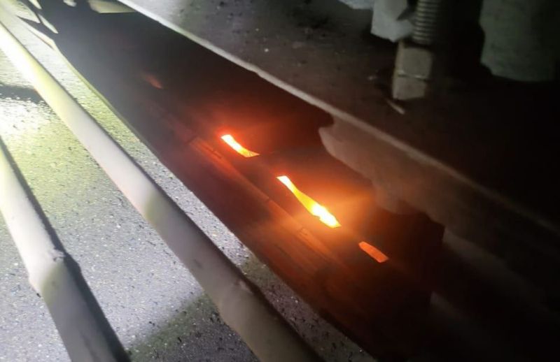 В Темиртау в Qarmet загорелась лента конвейера