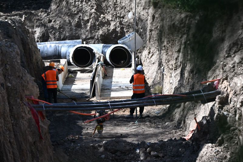 В Наурызбайский и Алатауский районы Алматы проведут центральную канализацию