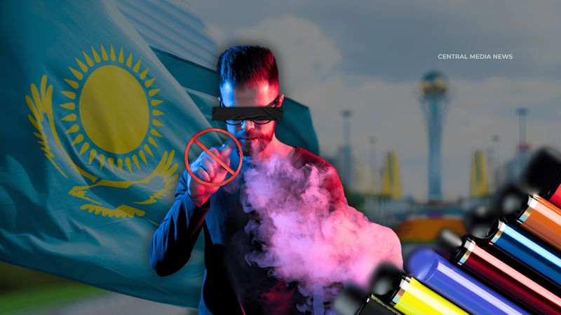 Закон не исполняется: казахстанцы продолжают курить кальяны и вейпы