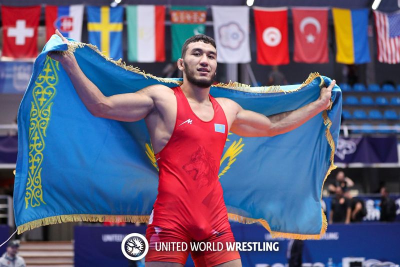 Золото молодёжного ЧМ по вольной борьбе впервые выиграл казахстанец