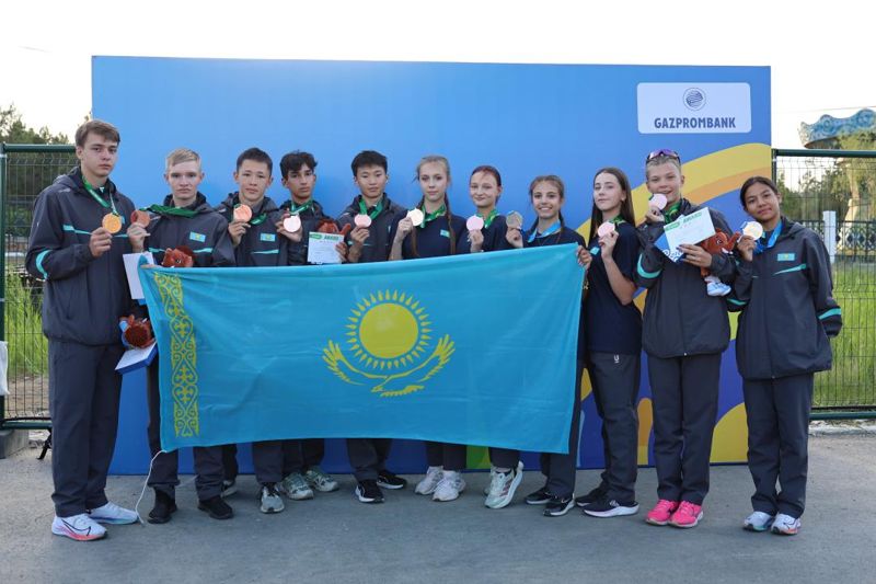 В Якутске дети из Казахстана завоевали пять наград в легкой атлетике