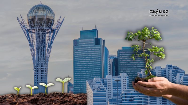 Ошибки урбанизации? Как плотная застройка оставляет Астану без зелёных зон