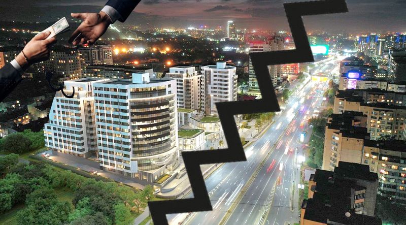 Снесли несущие стены: к решению проблем в ЖК Exclusive Time подключились активисты из "Әділдік жолы"