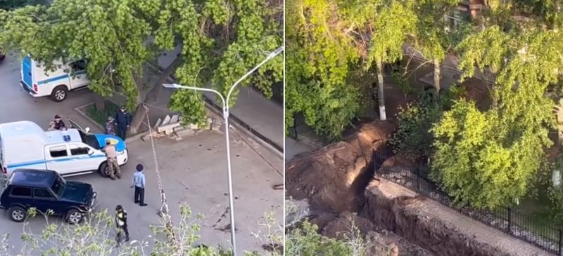 В Павлодаре возле торгового центра нашли противотанковую мину