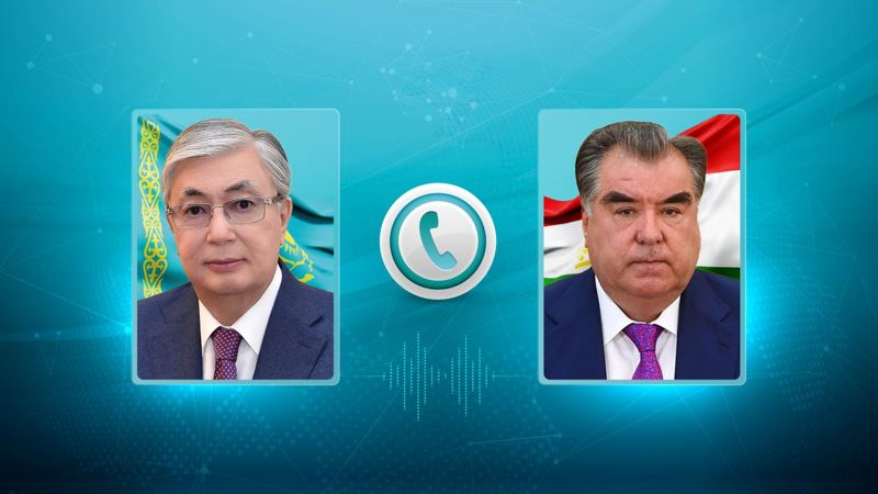 Токаев переговорил по телефону с президентом Таджикистана
