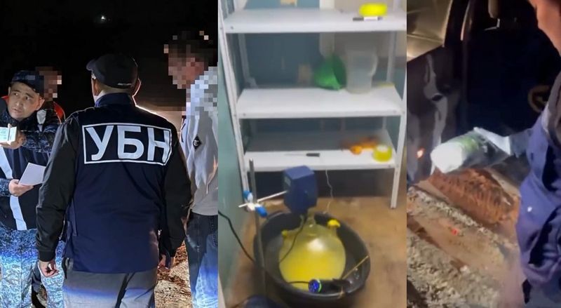 В Алматинской области у мужчины изъяли килограммы мефедрона